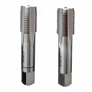 GARWIN INDUSTRIAL GM-TF150150 Метчики ручные Mf15x1.5, DIN 2181, HSS, 6H, комплект из 2 штук