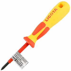 Licota ASD-930600 Отвертка изолированная VDE 1000V PZ0, 60 мм