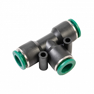 GARWIN PRO 808550-T-10-10-10 Фитинг цанговый Т-тройник 10 мм, с уплотнением, пластм. корпус