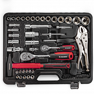 RUNTEC RT-HT72T Набор ручных инструментов RUNTEC TECHNIC 72 предмета 1/2", 1/4"