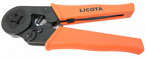 Licota ACP-6304 Пресс-клещи шестигранные для опрессовки изолированных наконечников 0,25-5 мм²