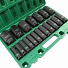 GARWIN PRO 626526-19 Набор ударных головок дюймовых глубоких 1/2", 78 мм, 19 пр., 3/8" — 1-1/2"-4004