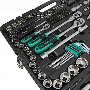 GARWIN PRO 640148 Набор инструментов 1/4", 3/8" и 1/2", 148 предметов