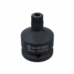 GARWIN INDUSTRIAL 626625-16 Головка торцевая, 3/4", Spline, 16 мм, ударный