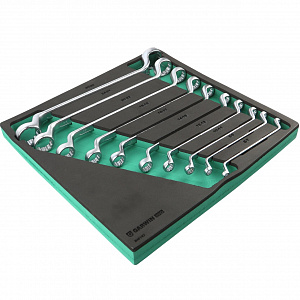 GARWIN PRO 646140 Набор ключей накидных 10 пр. 6-32 мм в ложементе EVA