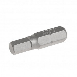 Бита HEX H5х25мм 1/4" DR 6-ти гранная S2 JTC