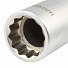Licota PAW-34C Головка, 3/8", 18 мм, торцевая, 12-гранная, глубокая, свечная-4004