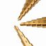GARWIN INDUSTRIAL 102550-4-12*4-30 Набор ступенчатых сверл 4-12, 4-20, 4-30 мм, HSS, TiN-4004