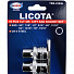 Licota TBS-22006 Набор торцевых головок 1/2" 12-ти гранных, 10 пр. на линейке, 3/8"-15/16"-4004