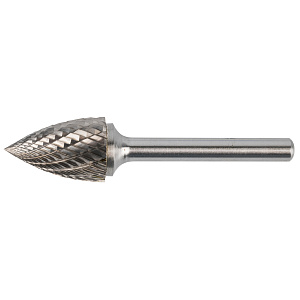 GARWIN INDUSTRIAL 900645-16*25*69 Борфреза параболическая с заостренным концом 16x25x69 мм, VHM, DC, форма G (серия 900645)