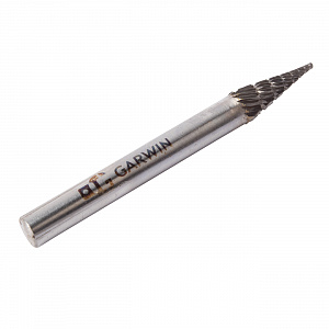 GARWIN INDUSTRIAL 900693-6*19*63 Борфреза коническая с заостренным концом 6*19*63 мм, VHM, CB, форма M (серия 900693)