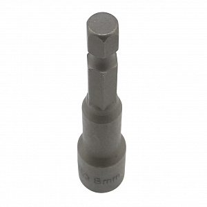 Licota BNM65008 Головка, 1/4", 8 мм, торцевая, 6-гранная, с шестигранным хвостовиком