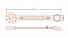 GARWIN INDUSTRIAL GSS-TO14 Ключ комбинированный, искробезопасный, 14 мм-4004