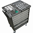 GARWIN PRO S01006-169 Тележка инструментальная 6 полок с комплектом инструмента, 169 пр., серая-4004