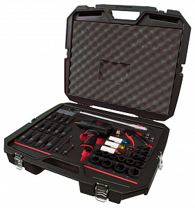 Набор пневмоинструмента 1/2" с принадлежностями, кейс, 41 предмет MIGHTY SEVEN NC-4255QC
