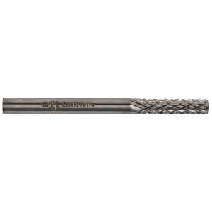 GARWIN INDUSTRIAL 900517-3*14*38 Борфреза цилиндрическая с гладким торцом 3x14x38 мм, VHM, DM, форма A (серия 900517)