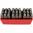 Licota ATF-5115A-8.0 Набор клейм буквы 8 мм CrMo-4004