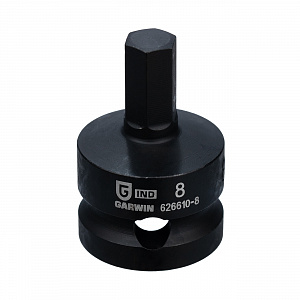 GARWIN INDUSTRIAL 626610-8 Головка торцевая, 1/2", HEX наружный, H8, ударный