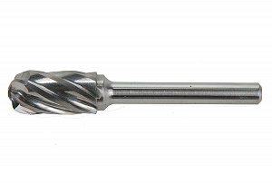 GARWIN INDUSTRIAL 900561-12*25*69 Борфреза цилиндрическая с закругленным концом 12x25x69 мм, VHM, AL, форма C (серия 900561)