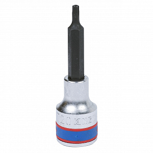 Насадка (бита) торцевая 1/2", Torx, T20, L = 80 мм, с отверстием KING TONY 403720