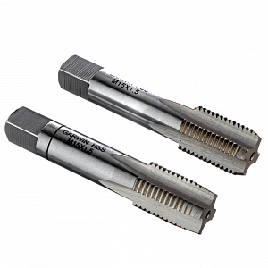 GARWIN INDUSTRIAL GM-TF150150 Метчики ручные Mf15x1.5, DIN 2181, HSS, 6H, комплект из 2 штук