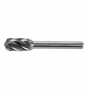 GARWIN INDUSTRIAL 900561-3*16*61 Борфреза цилиндрическая с закругленным концом 3x16x61 мм, VHM, AL, форма C (серия 900561)