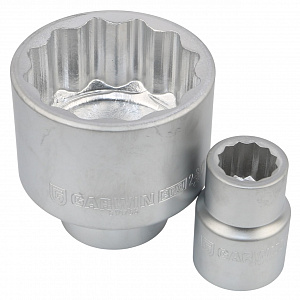 GARWIN PRO 643560-12 Набор торцевых головок дюймовых 3/4" 12 гр., 3/4"- 2", 23 пр.