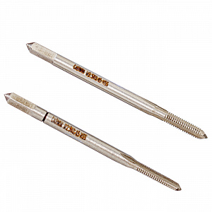 GARWIN INDUSTRIAL GM-TC025045 Метчики ручные M2,5x0.45, DIN 352, HSS, 6H, комплект из 2 штук
