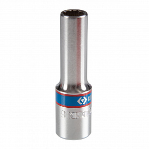 Головка торцевая глубокая двенадцатигранная 3/8", 9 мм KING TONY 323009M