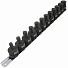 GARWIN INDUSTRIAL 626610-SET12 Набор ударных шестигранников 1/2" HEX 12 пр. 8-19 мм, 38.1 мм-4004