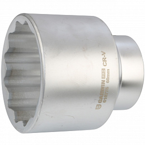 GARWIN PRO 610775-60 Головка, 1", 60 мм, торцевая, 12-гранная