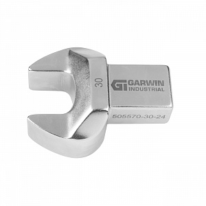 GARWIN INDUSTRIAL 505570-30-24 Насадка для динамометрического ключа рожковая 30 мм с посадочным квадратом 24*32