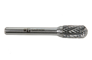 GARWIN INDUSTRIAL 900555-10*20*64 Борфреза цилиндрическая с закругленным концом 10x20x64 мм, VHM, DC, форма C (серия 900555)