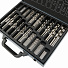 GARWIN INDUSTRIAL GM-BS155 Набор сверл 1.0-10.5, шаг 0.5, HSS-G, DIN338, 155 предметов-4004