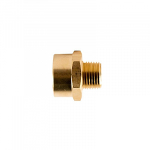 Licota FM6040 Фитинг внутренняя резьба 3/4 - наружная резьба 1/2, латунь