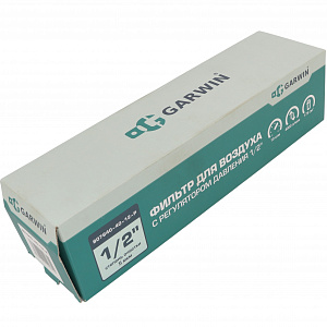 GARWIN PRO 807640-40-12-Р Фильтр для воздуха с регулятором давления 1/2" (5 микрон)