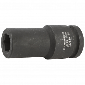 GARWIN PRO 620336-18 Головка, 3/4", 18 мм, торцевая, 6-гранная, ударная, глубокая