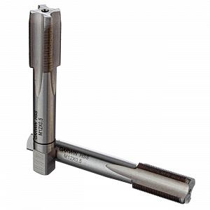 GARWIN INDUSTRIAL GM-TF120050 Метчики ручные Mf12x0.5, DIN 2181, HSS, 6H, комплект из 2 штук