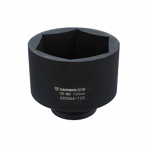 GARWIN PRO 620364-120 Головка, 1-1/2", 120 мм, торцевая, 6-гранная, ударная