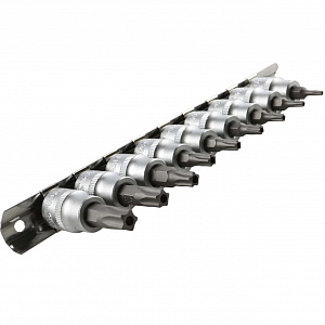 Licota ATF-4004(ATA-0360) Набор 5-ти конечных звезд на головках 3/8" 9 пр.