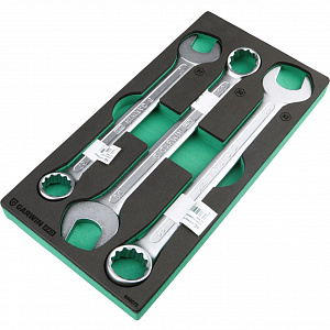 GARWIN PRO 646075 Набор ключей комбинированных 27, 30, 32 мм, 3 пр., в ложементе EVA