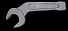 GARWIN PRO 603565-50 Ключ рожковый, изогнутый, односторонний, ударный, 50 мм-4004