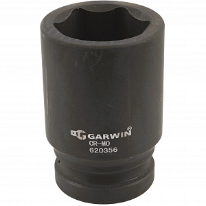 GARWIN PRO 620356-85 Головка, 1", 85 мм, торцевая, 6-гранная, ударная, глубокая
