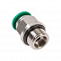 GARWIN PRO 808520-8-14-1 Фитинг цанговый М1/4" 8 мм, с уплотнением, металлический корпус-4004