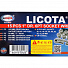 Licota TSK-20141-6 Набор торцевых головок 1", 6-ти гранных, 15 пр., 36-80 мм-4004