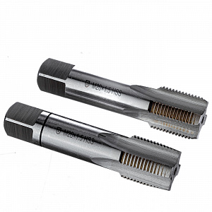 GARWIN INDUSTRIAL GM-TF200150 Метчики ручные Mf20x1.5, DIN 2181, HSS, 6H, комплект из 2 штук