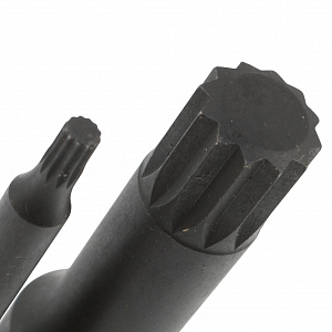 GARWIN PRO 626630-8-12 Набор ударных насадок 1/2" 8 пр. TRIPLE/Звездочка M5.M6.M8.M10.M12.M14.M16.M18 мм, L= 78 mm
