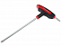 Ключ TORX Т-образный T30H с отверстием JTC-4004