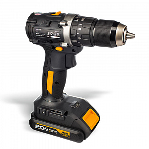 RUNTEC RT-ID222 Дрель-шуруповерт ударная аккумуляторная RUNTEC PRO 13 мм, 20В, 2*2Ач, 55Нм