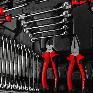 RUNTEC RT-HT128T Набор ручных инструментов RUNTEC TECHNIC 128 предметов 1/2", 1/4"